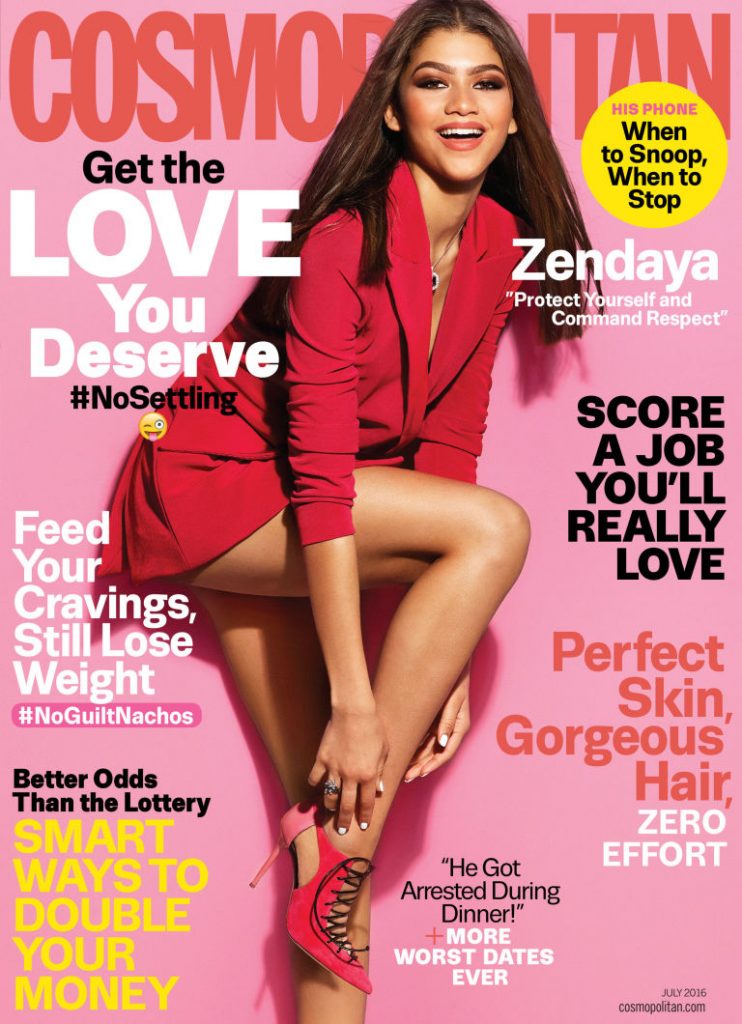 Zendaya Covers The July Issue Of Cosmopolitan Beautifulballad