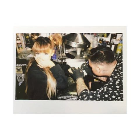 Mac Miller and Ariana Grande Get Tattoos Together - XXL