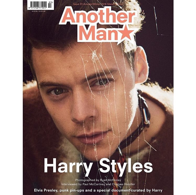 Harry Styles Covers Another Man Magazine Beautifulballad