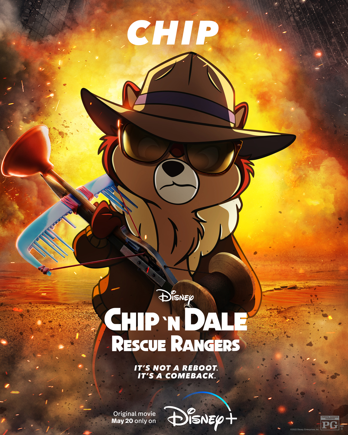 Check Out New Character Posters from Chip 'n Dale: Rescue Rangers –  BeautifulBallad