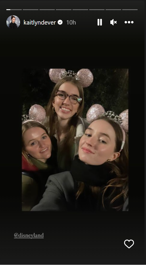 Kaitlyn Dever Visits Disneyland BeautifulBallad