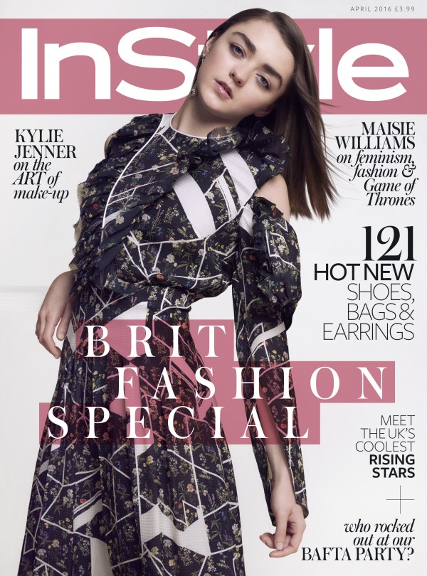 Maisie Williams Covers The April Issue Of InStyle UK – BeautifulBallad