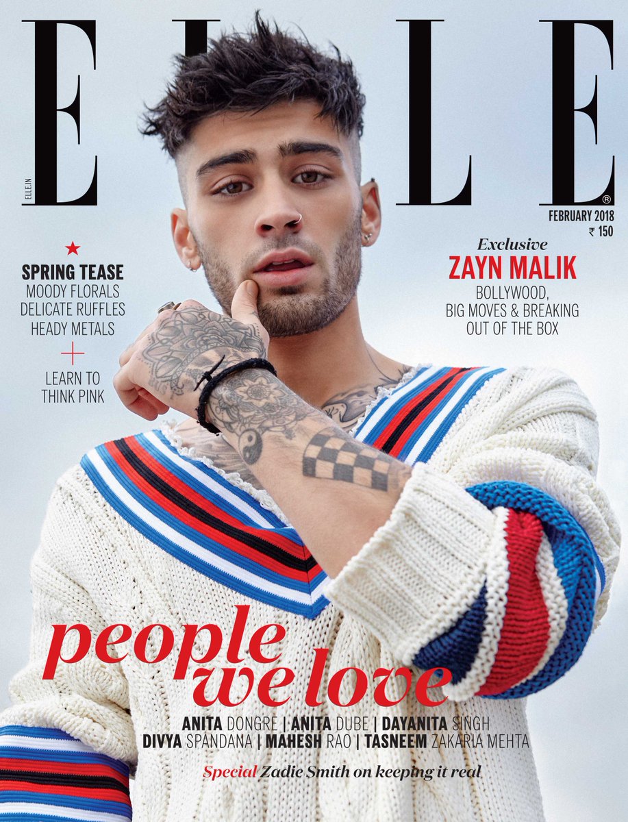 Zayn Malik Covers The February Issue Of ELLE India – BeautifulBallad