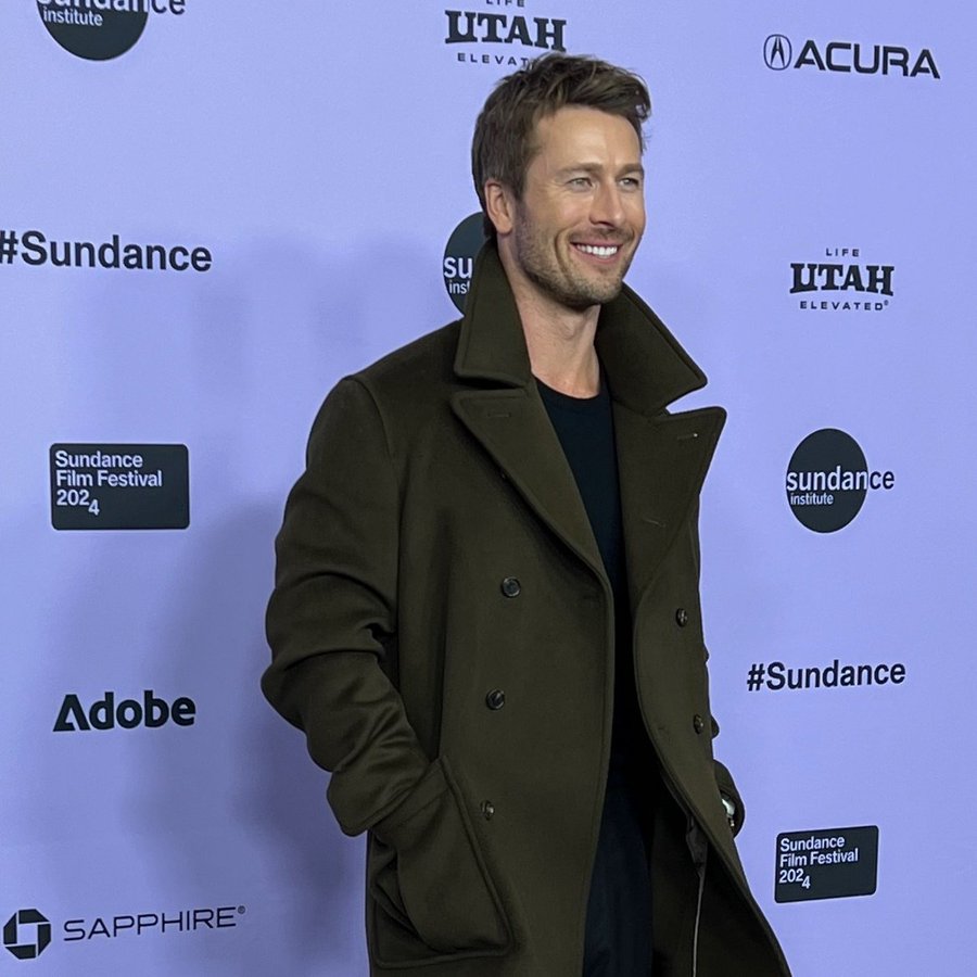 Glen Powell Premieres ‘Hit Man’ at the Sundance Film Festival ...
